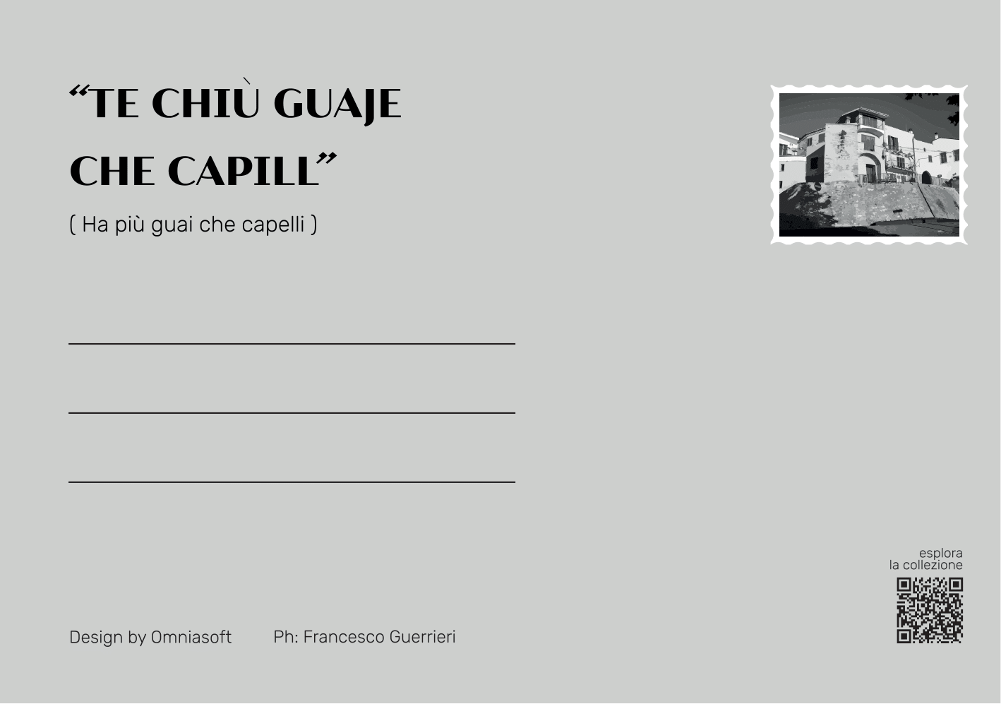 Retro cartolina